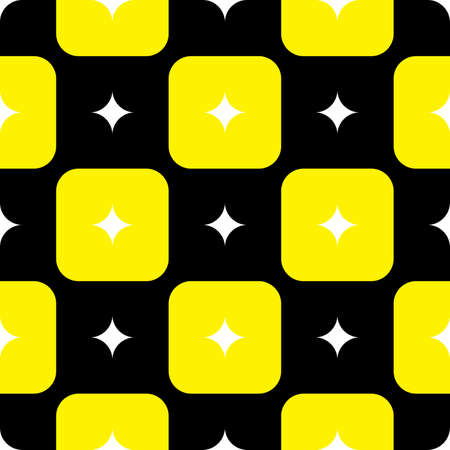Black and Yellow stellar background elementのイラスト素材