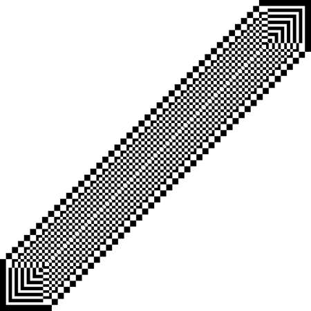 Black arabesque diagonal line backgroundのイラスト素材