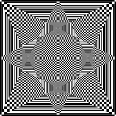 Arabesque tridimensional sugestion backgroundのイラスト素材