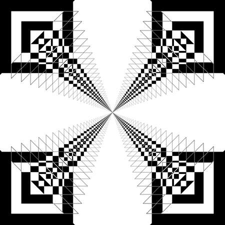 Abstract antena design elementのイラスト素材