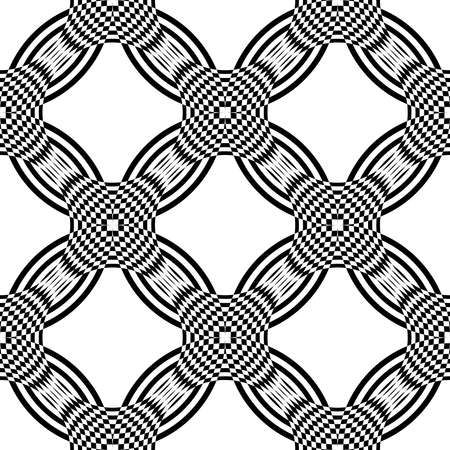 Arabesque descending circle tiles on transparency background elementのイラスト素材