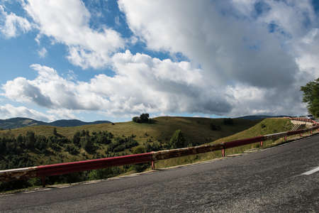 Road to Paltinisの写真素材