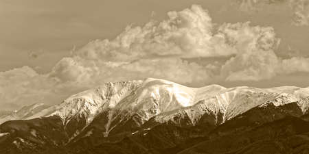 Fagaras mountains Romania, Carpathian Mountainsの写真素材
