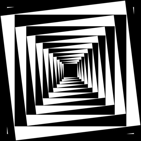 Abstract frame disgonals triangles black on transparent backgroundのイラスト素材