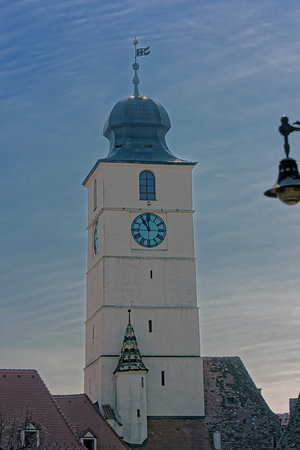 Council Tower Sibiu Romania medieval architecture