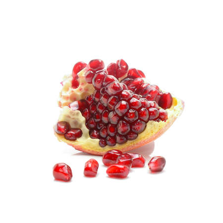 Ripe pomegranate fruitの写真素材
