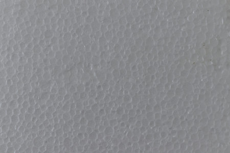 Polystyrene texture background from close up.
