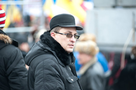 Approximatively 1-2 thousand people have gathered in the National Square from Chisinau (Moldova) to...