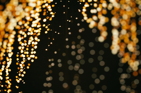 Beautiful burst of light circlesの写真素材