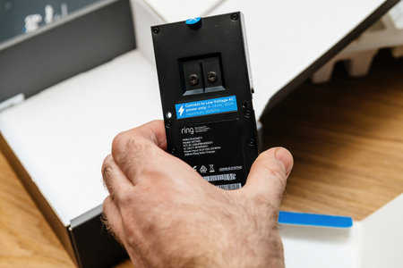 Unboxing package of new latest Amazon Ring Video Doorbell 3