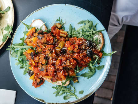 Delicious vegetables raw vegan foodの写真素材