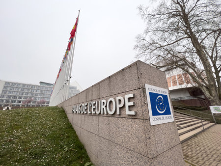 The Russian flag on its usual place a few hours before being lowered from its mastのeditorial素材
