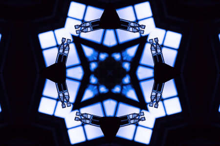 plastic medicine plastic recipients with solution vaccine in metaverse conceptual reality imagination virtual and real worldの写真素材