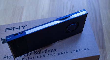 New NVIDIA PNY RTX A4000 video card gpu for professional applications workstations
