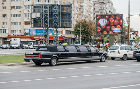 Luxurious Limo for Rent in Bucharestのeditorial素材