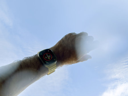 A Divers View of the Apple Watch Ultra.のeditorial素材