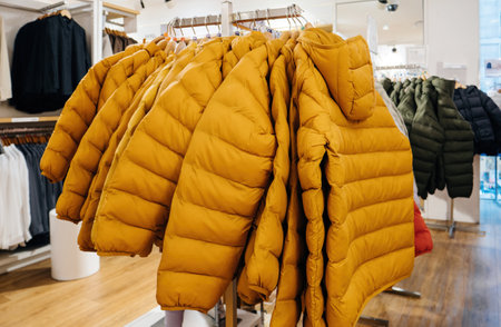 Business retail clothing store interiorのeditorial素材