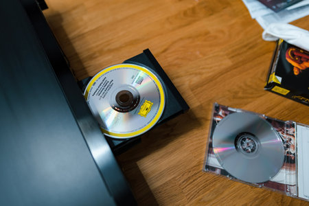 Pioneer Hi-Fi Network Player View aboveのeditorial素材