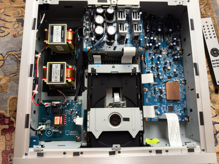 Paris, France - Jul 29, 2024: Exclusive digital circuit with dual power sources for the iconic...