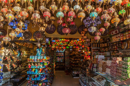 Gift shop in Side, Turkey