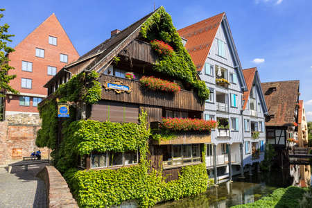 Beautiful buildings in Ulm, Germanyのeditorial素材