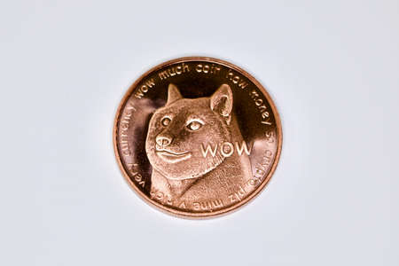 Dogecoin physical coinのeditorial素材