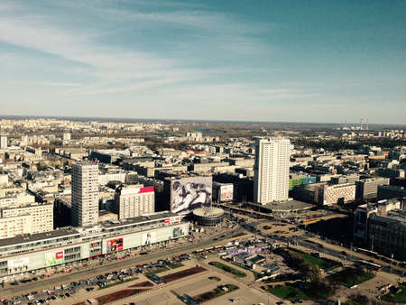 Warsaw cityのeditorial素材