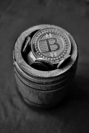 Cryptocurrency physical coinsのeditorial素材