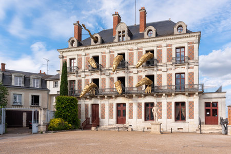 Blois, Loir-et-Cher, Centre-Val de Loire, France â May 25, 2022: Robert-Houdin House of Magic: museum on the history of magicのeditorial素材