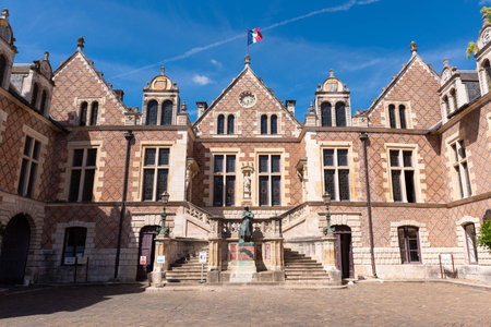 Orleans, Loiret, Centre-Val de Loire, France â May 25, 2022: The Hotel Groslot is a historic monument built in the 16th century. It was used as city hall after the french revolution.のeditorial素材