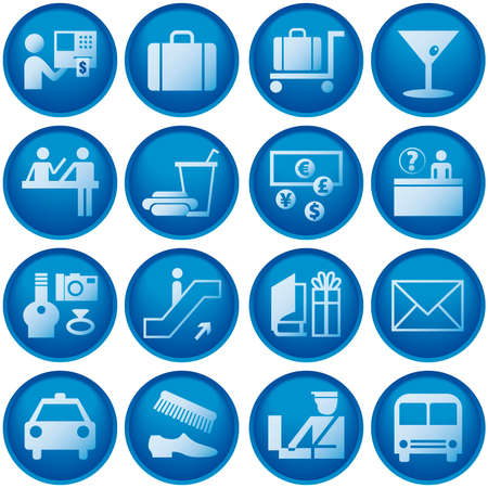Airport / Travel Iconsのイラスト素材