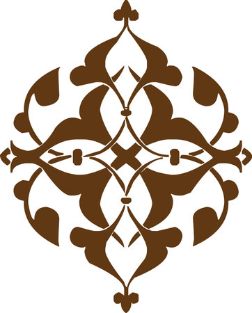 abstract floral pattern vectorのイラスト素材