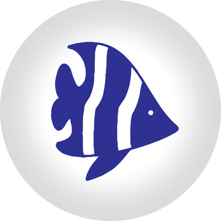 Fish logo vector imageのイラスト素材