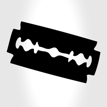 razor blade vectorのイラスト素材