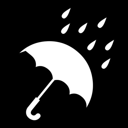 umbrella logo vectorのイラスト素材
