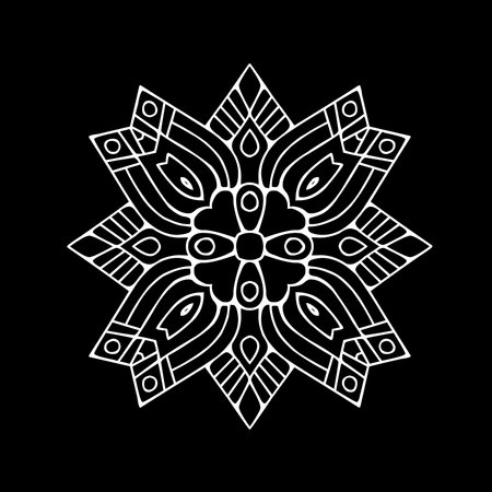 abstract floral pattern vectorのイラスト素材