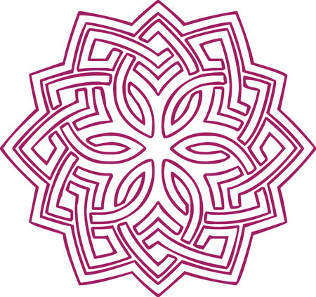 abstract floral pattern vectorのイラスト素材