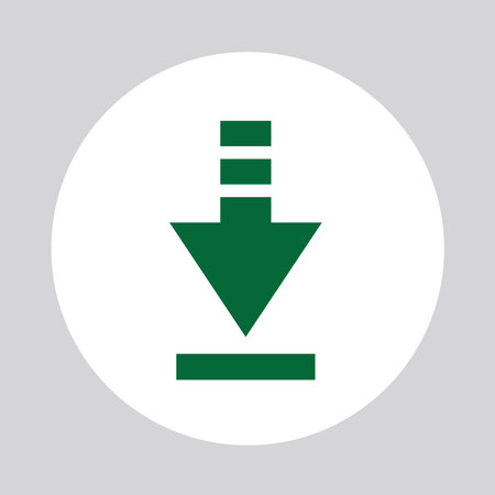 download icon vector, download logo vector, download button vectorのイラスト素材