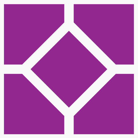 Square logo design, square graphic designのイラスト素材