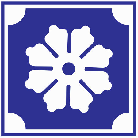 vintage ornament elements, vintage ornamental design elementsのイラスト素材