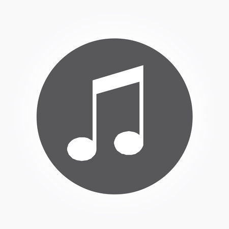 music note icon, music note icon vector, music note symbol, music note logo, music note logo design, music note logo iconのイラスト素材