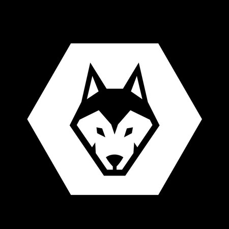 wolf head logo, wolf head logo design, wolf head logo vector, wolf head icon, wolf head symbol, wolf head logo mascotのイラスト素材