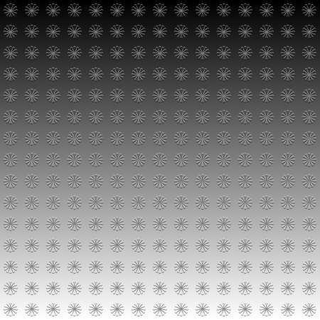 Bas-relief illustration with repetitive geometric shapes covering the background. Black and white design for pattern, web, wallpaper, digital graphics and artistic decorations.の写真素材