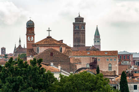 Venice, the city of the lagoon, of the canals, and of carnival masks. Famous throughout the world as one of the most beautiful and romantic cities.の写真素材