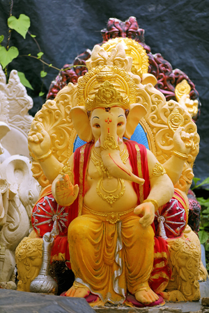 lord ganeshaの写真素材