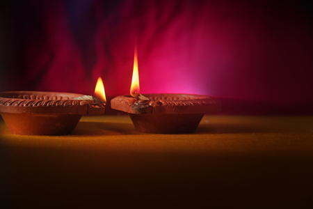 Diwali Lamp Indian Festival Diwaliの写真素材