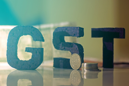 Goods and Services Tax , GST conceptの写真素材