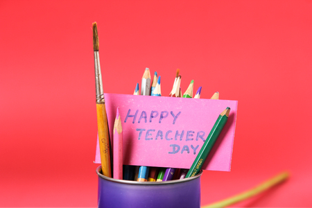 Teacher Day Conceptの写真素材