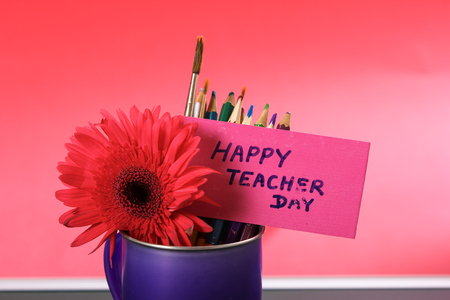 Teacher Day Conceptの写真素材