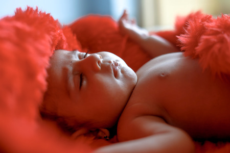 cute Indian baby girlの写真素材